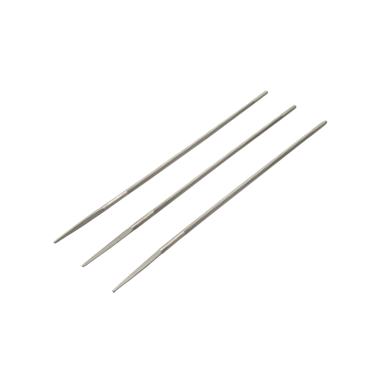 Set 3 pile rotunde ascutit lant drujba 4.5x200mm Breckner Germany - imagine 4