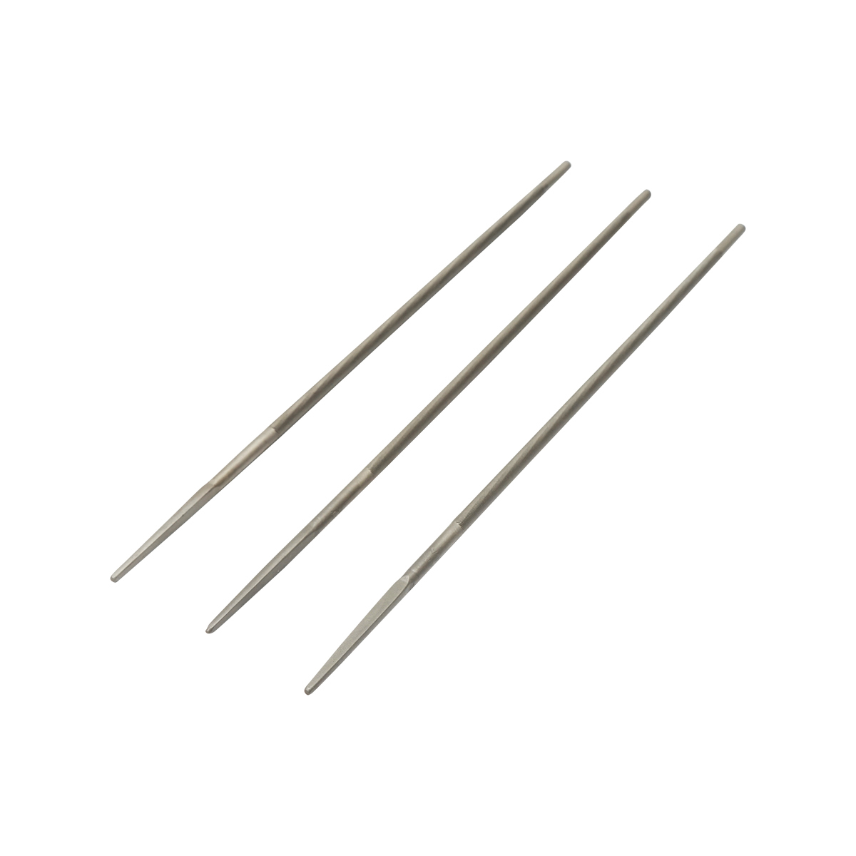 Set 3 pile rotunde ascutit lant drujba 4.8x200mm Breckner Germany - imagine 4