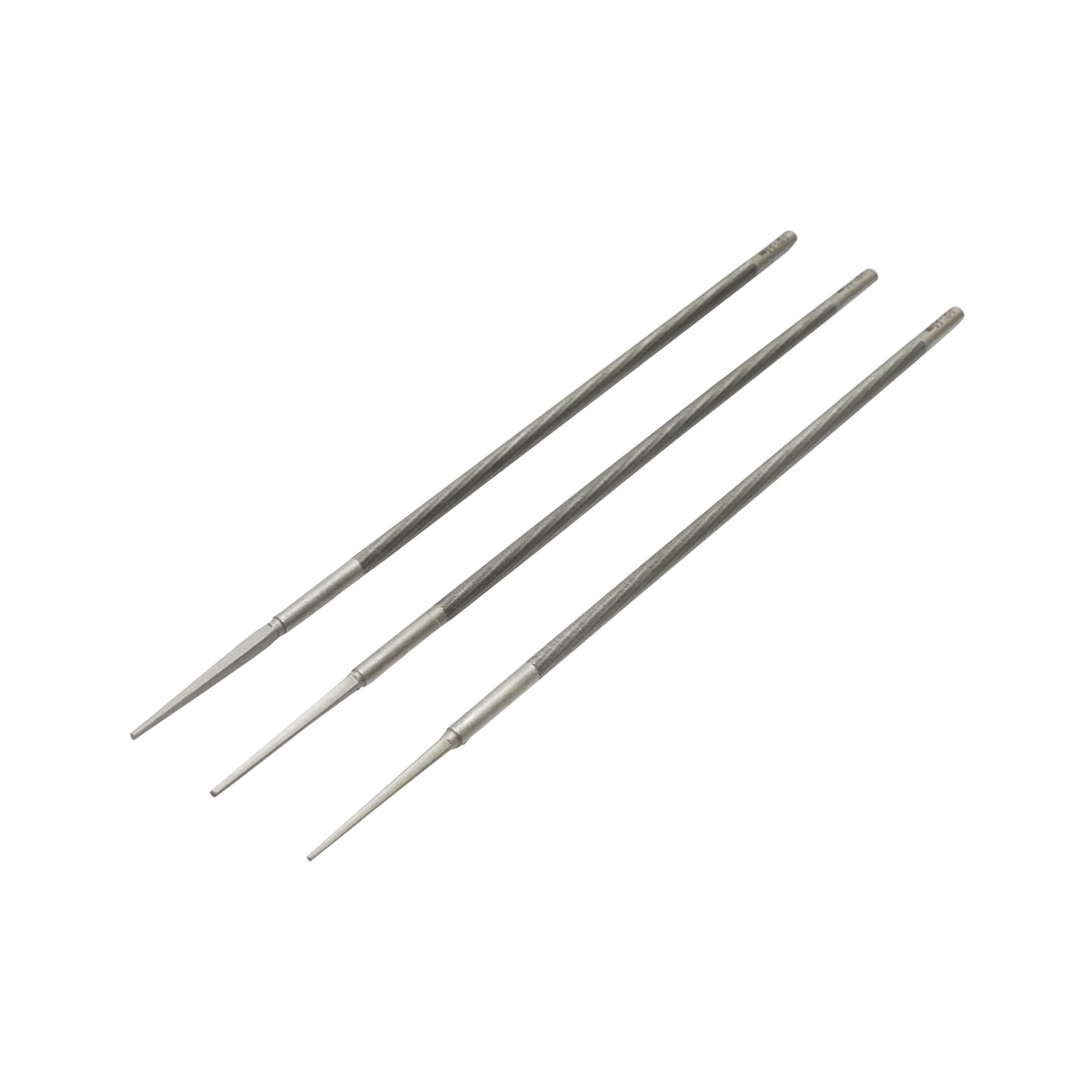 Set 3 pile rotunde ascutit lant drujba 5.6x200mm Breckner Germany - imagine 4