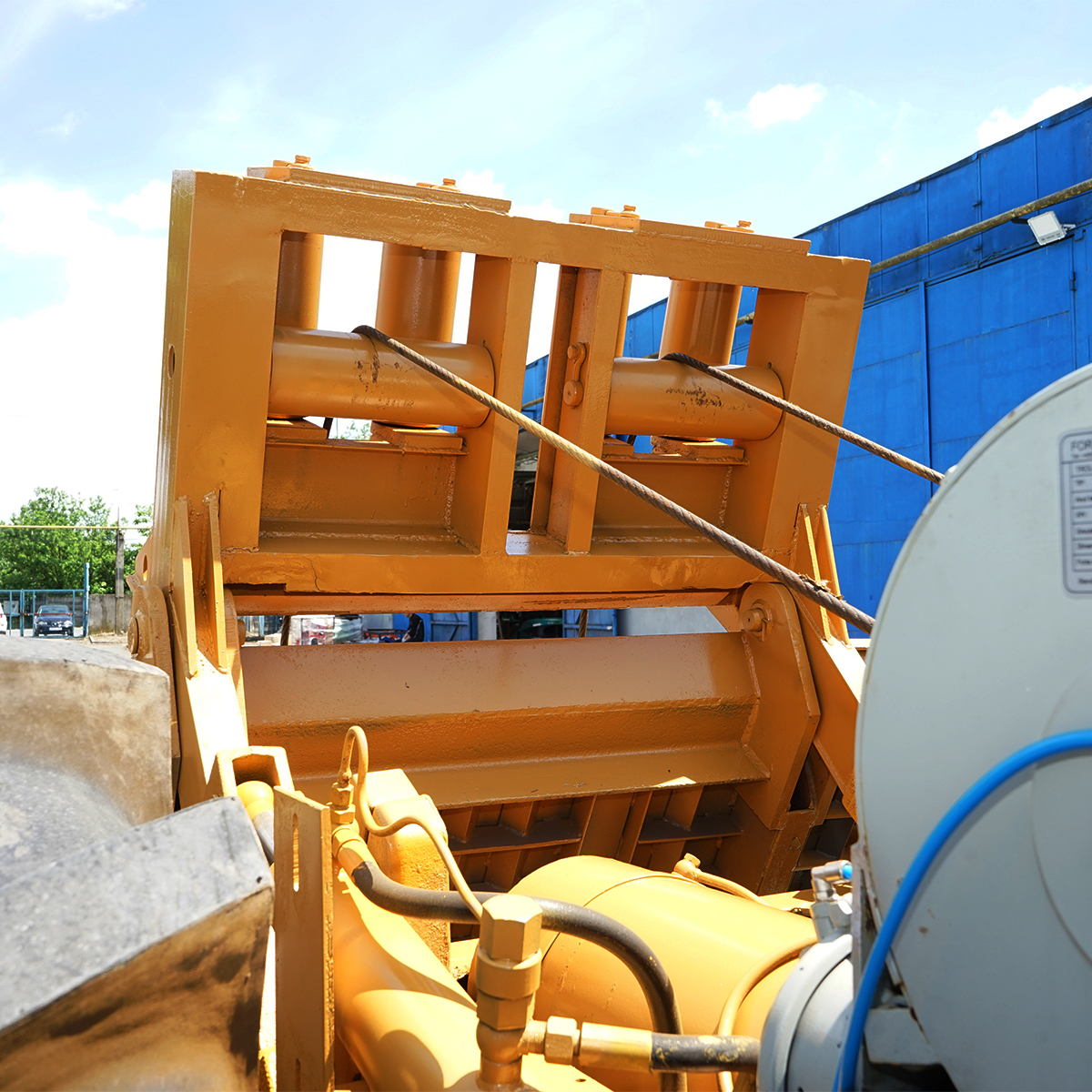 Tractor forestier cu motor DEUTZ 6 cilindrii, 100cp, anvelope tari 23.1/26, Punti WOLA 55C - imagine 6