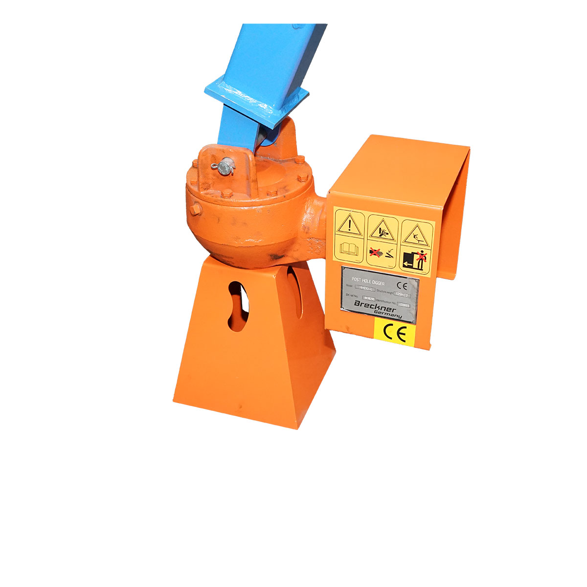Brat burghiu, sfredel hidraulic pentru sapat gropi lungime 1770mm Breckner Germany - imagine 5