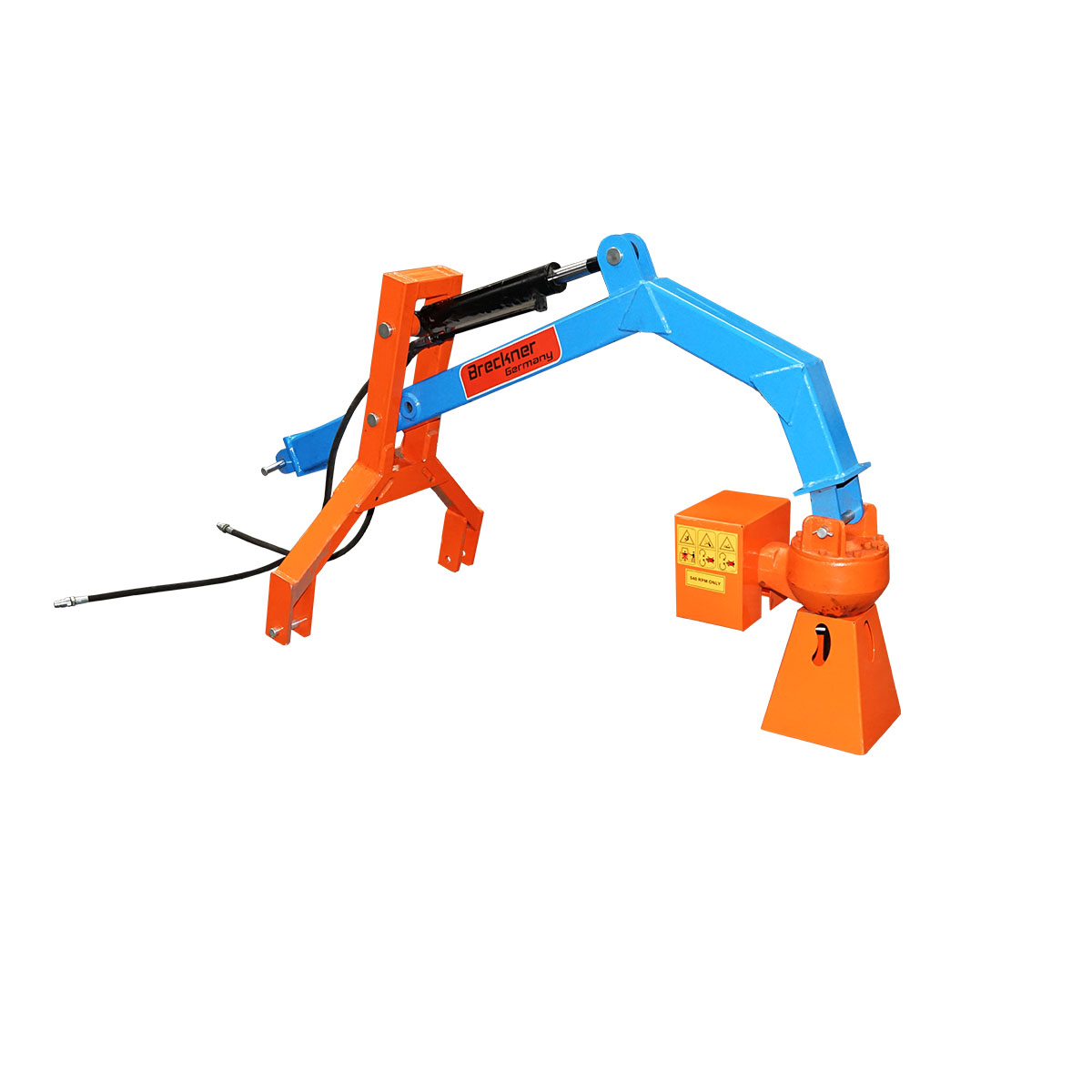 Brat burghiu, sfredel hidraulic pentru sapat gropi lungime 1770mm Breckner Germany - imagine 2