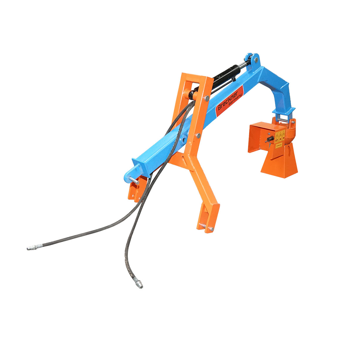 Brat burghiu, sfredel hidraulic pentru sapat gropi lungime 1770mm Breckner Germany - imagine 3