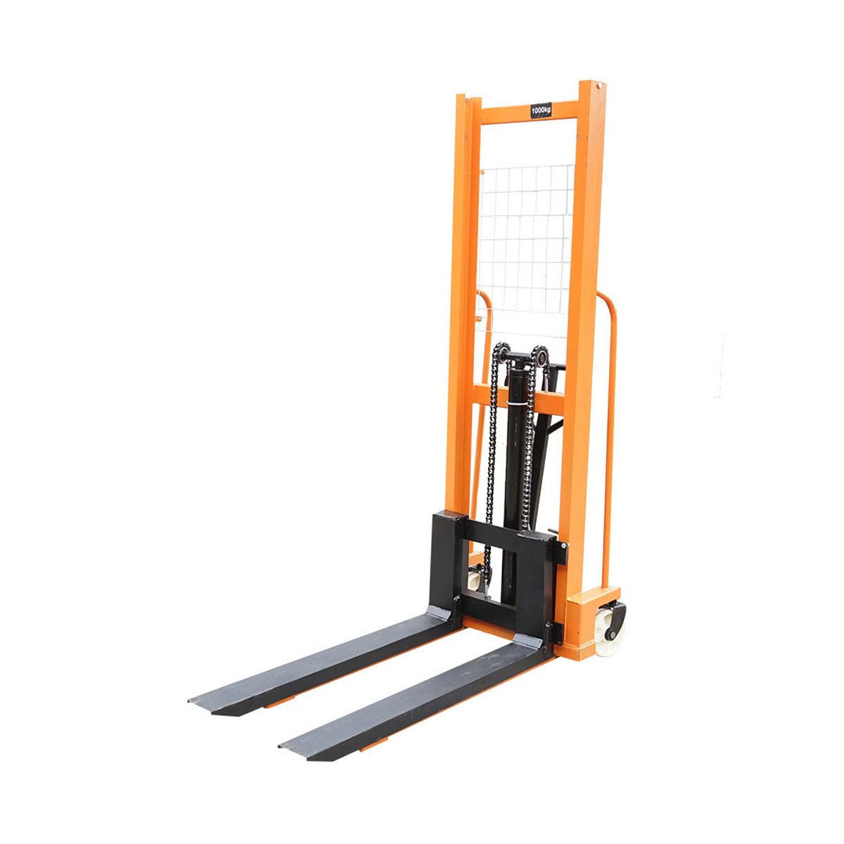 Transpalet manual cu sarcina maxima 500Kg. inaltime maxima 1.6m Breckner Germany - imagine 2