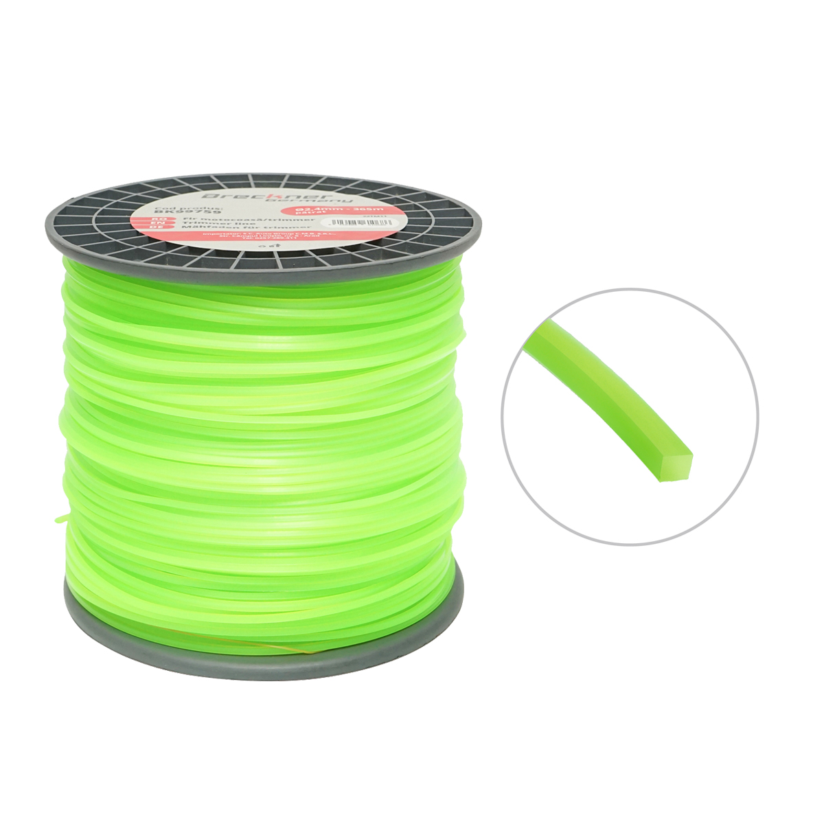 Fir patrat pentru motocoasa 2.4mmx225m Breckner Germany