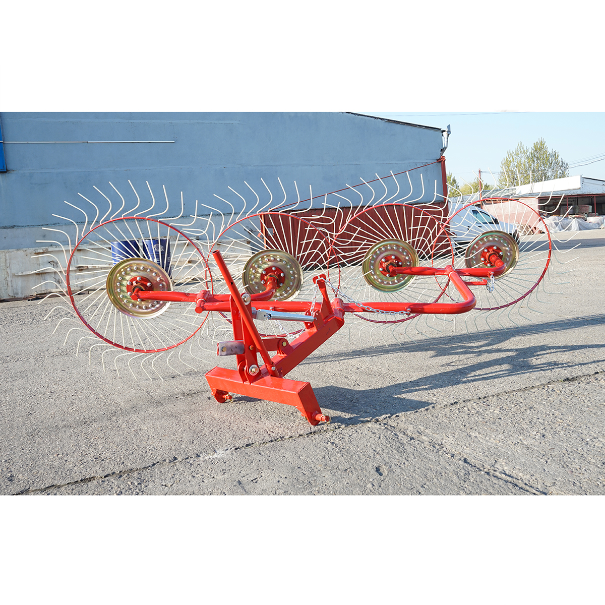 Grebla tip soare cu 4 rotoare Ø 1400mm - imagine 5