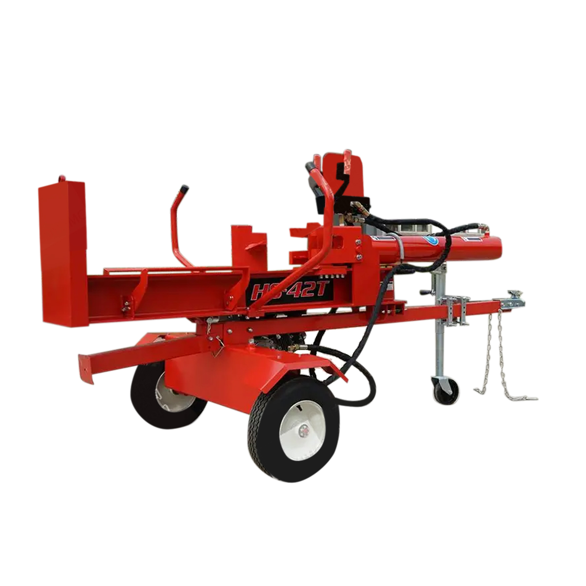 Despicator lemne orizontal/vertical 37T, motor benzina 7.2CP cu pompa hidraulica 16GPM Breckner Germany - imagine 2