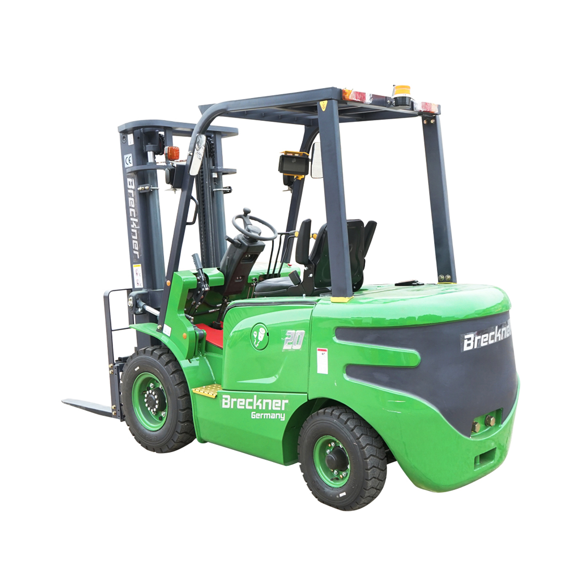 Stivuitor electric 2T duplex 3M 48V/600Ah cu translatie laterala Breckner Germany - imagine 2