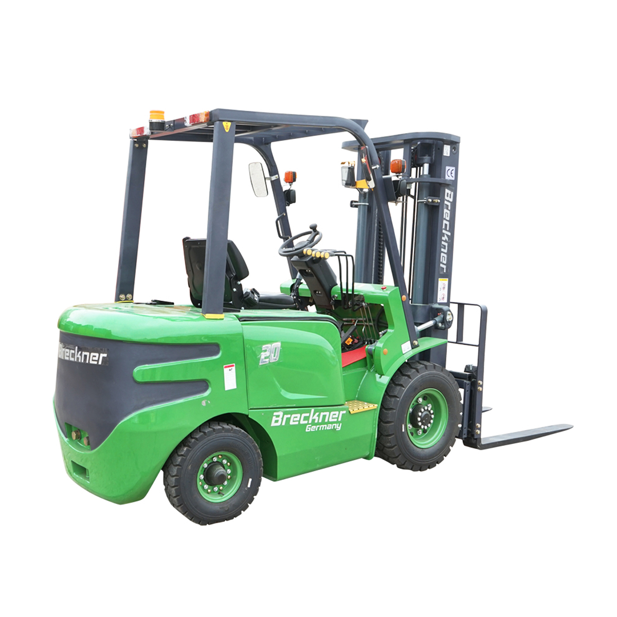 Stivuitor electric 2T duplex 3M 48V/600Ah cu translatie laterala Breckner Germany - imagine 3