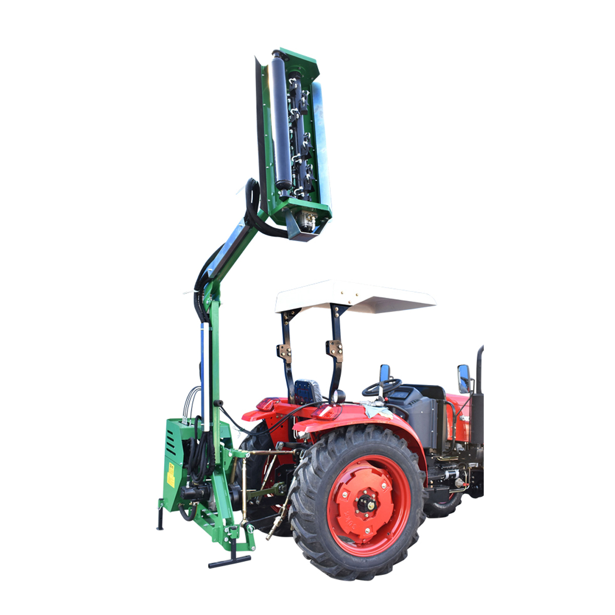 Brat articulat hidraulic purtat cu tocatoare 800mm pentru gard viu - imagine 2
