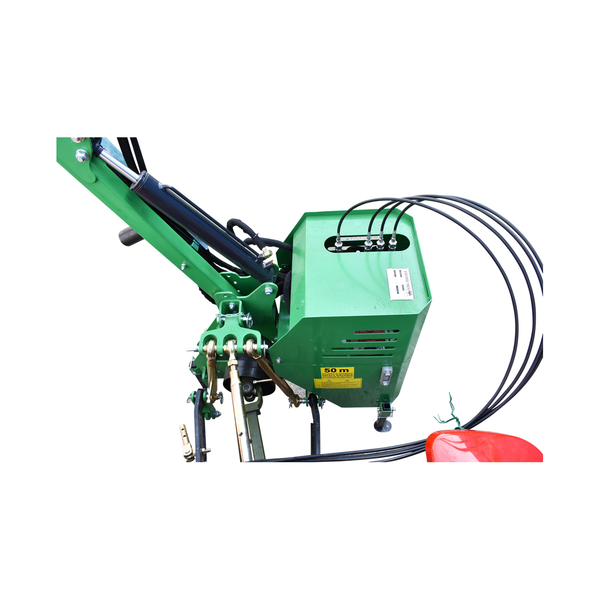 Brat articulat hidraulic purtat cu tocatoare 800mm pentru gard viu - imagine 6