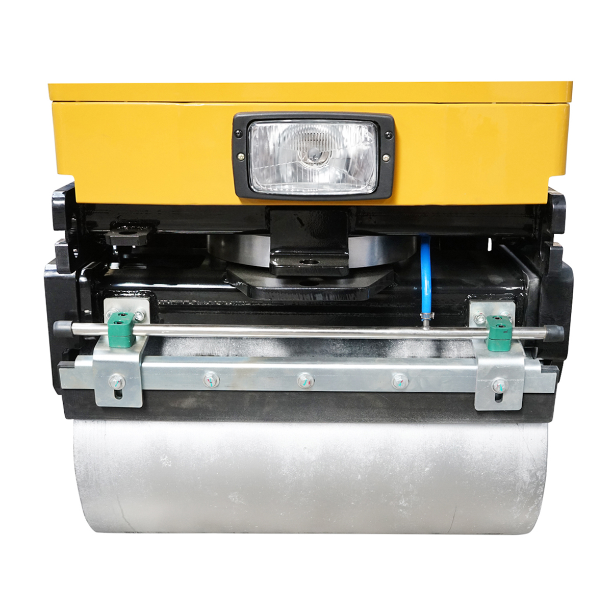 Cilindru compactor 800kg, cu tambur 2x635mm, motor 9CP diesel CF178, pornire electrica sau manuala - imagine 5