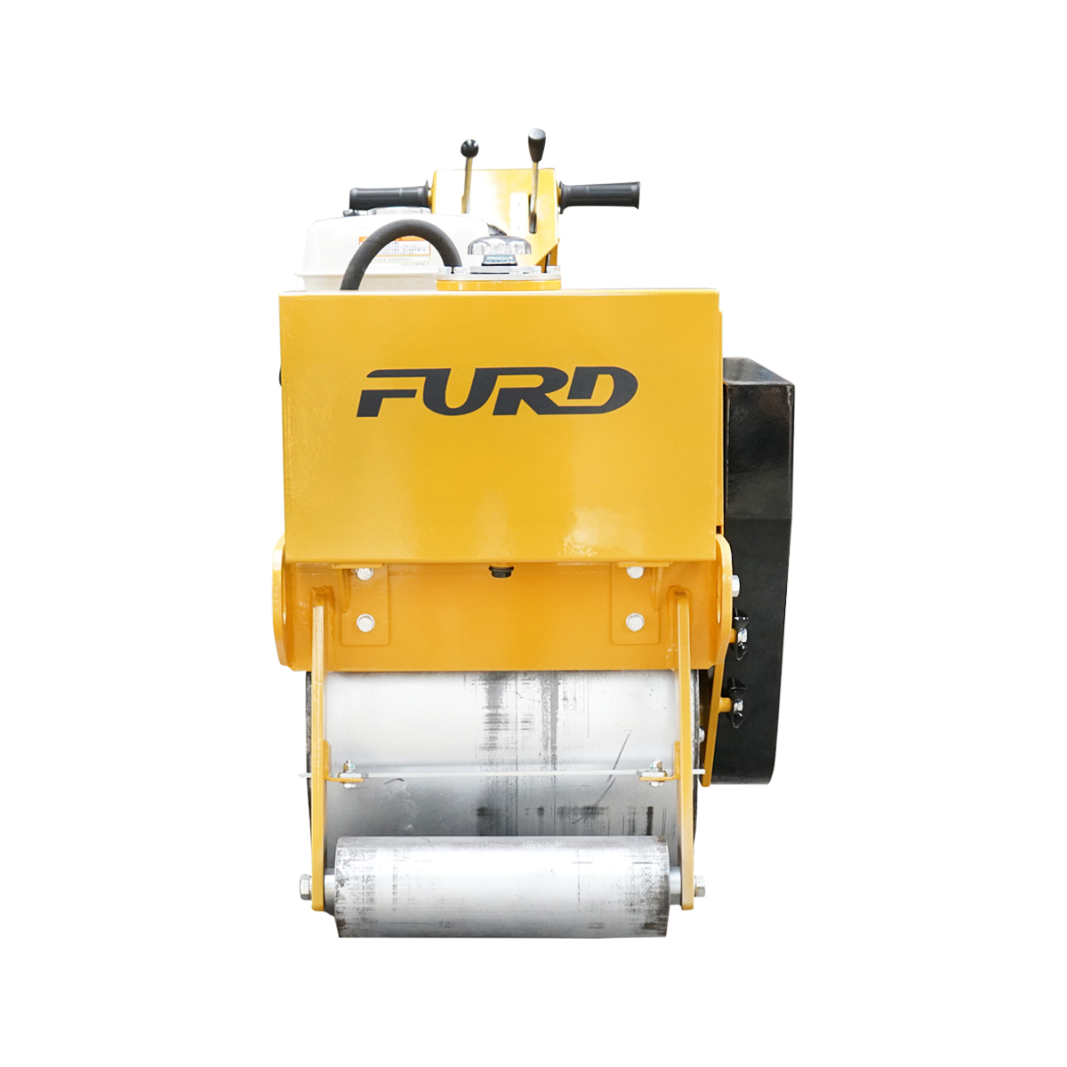 Cilindru compactor 200kg cu tamburi 450mm si motor benzina HONDA GX160 5.5CP, pornire manuala - imagine 5