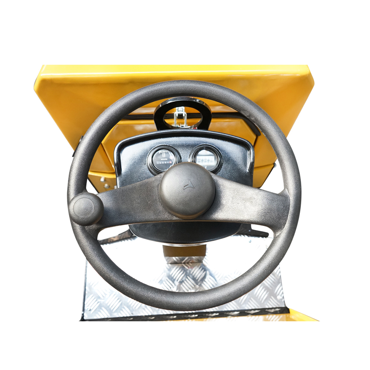 Cilindru compactor 1000kg cu tamburi 1x800mm, 1x740mm si motor diesel 9CP, pornire electrica - imagine 7