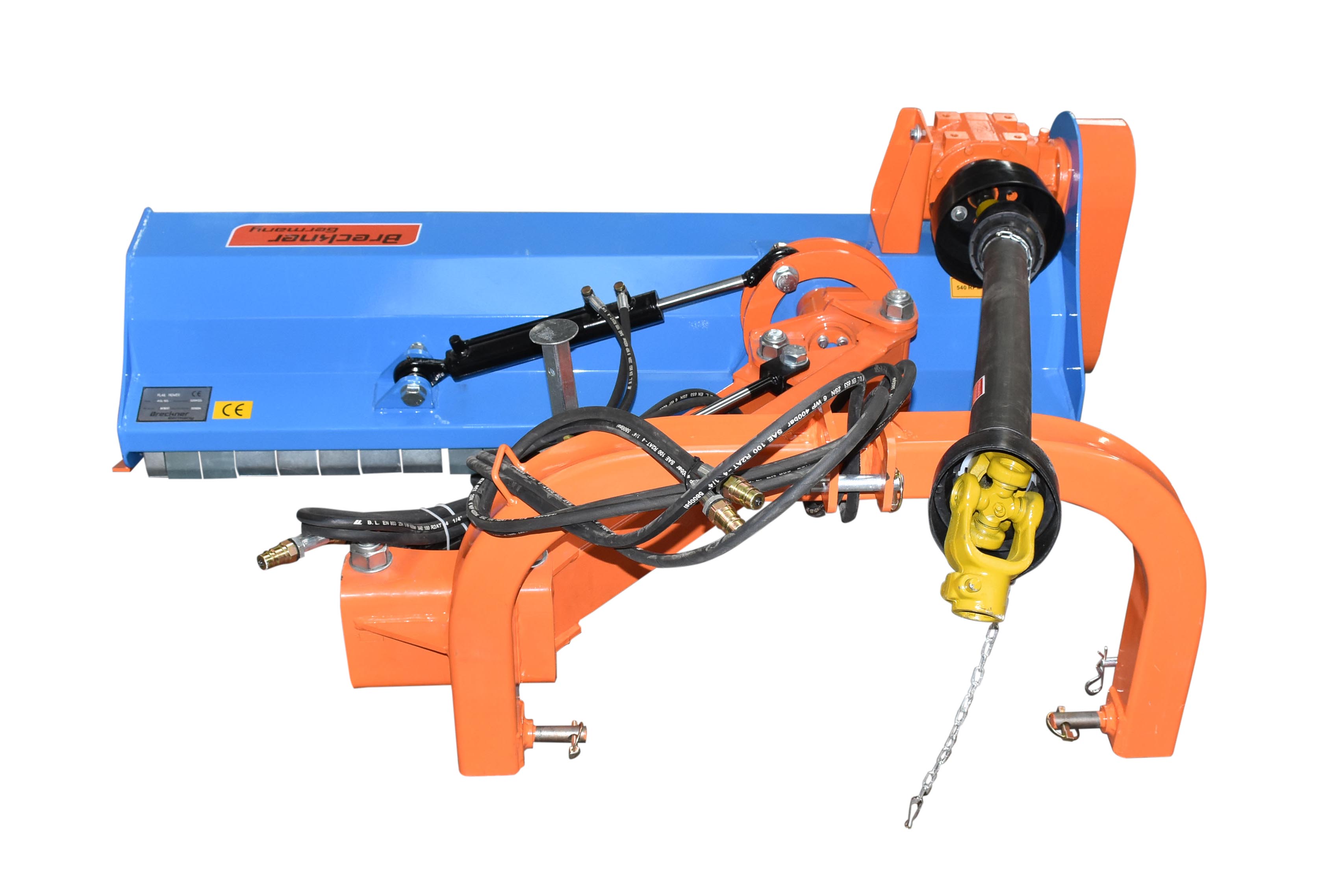 Tocatoare resturi vegetale AGL165 cu brat hidraulic, 165cm latime de lucru Breckner Germany - imagine 2