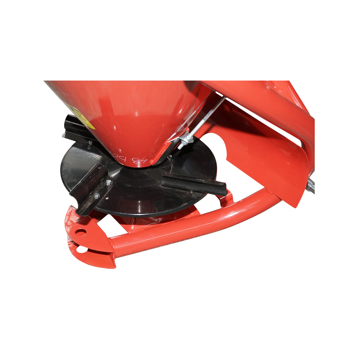 Utilaj de imprastiat ingrasaminte 385 Kg cu cardan sararita cu reglaj, tractor  - imagine 7