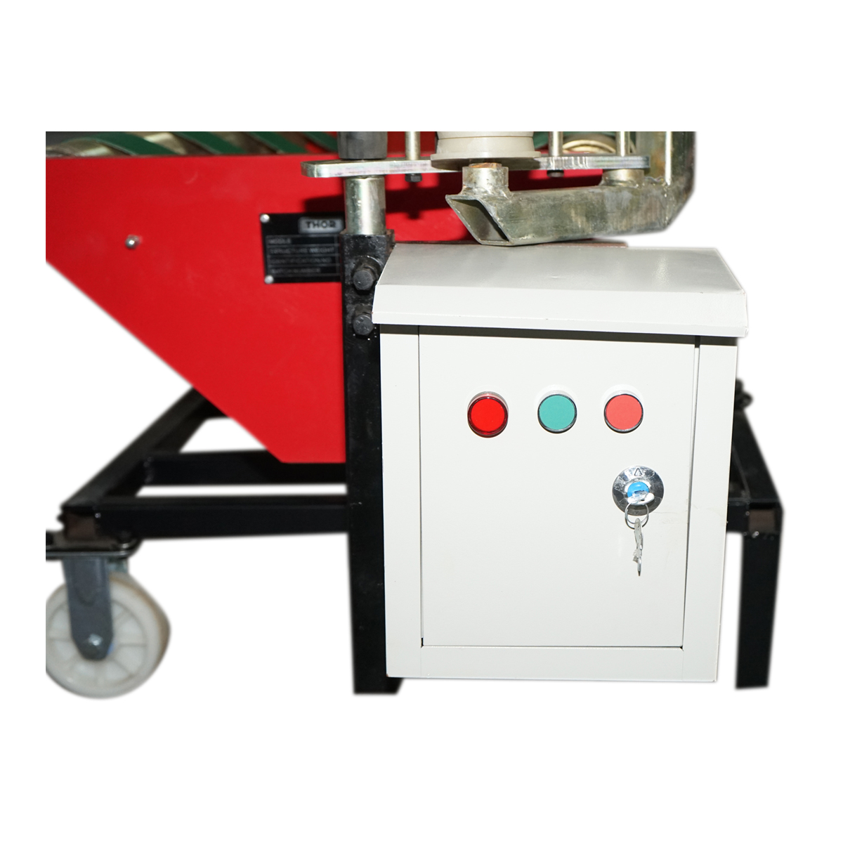 Masina infoliat baloti electrica 1000x600mm cu motor 0.7KW, 230V - imagine 7