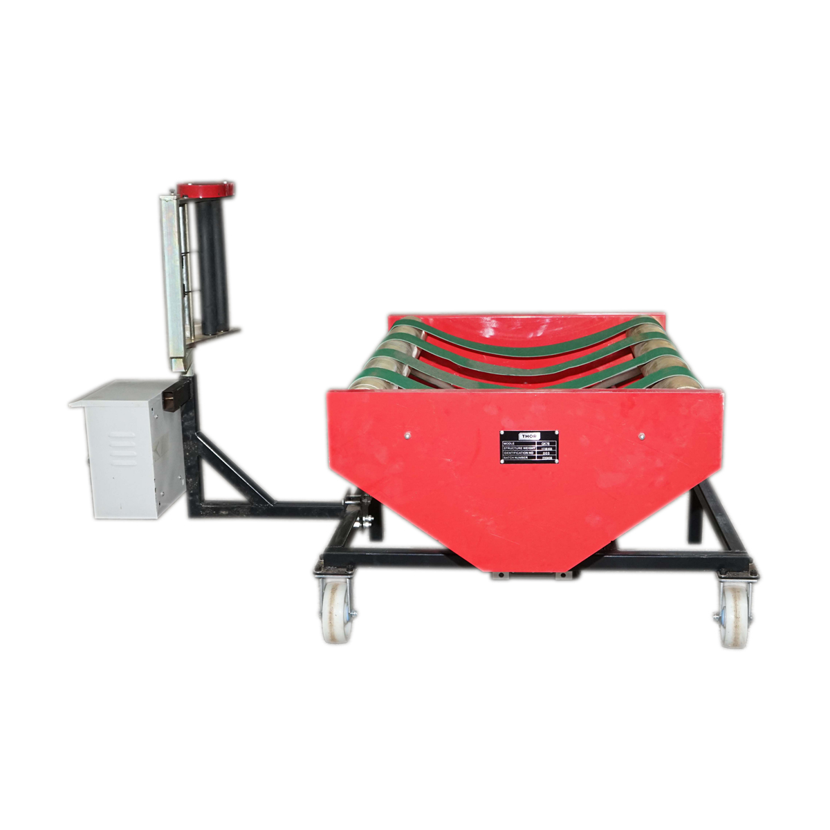 Masina infoliat baloti electrica 805x903mm cu motor 0.7 KW, 230V - imagine 3