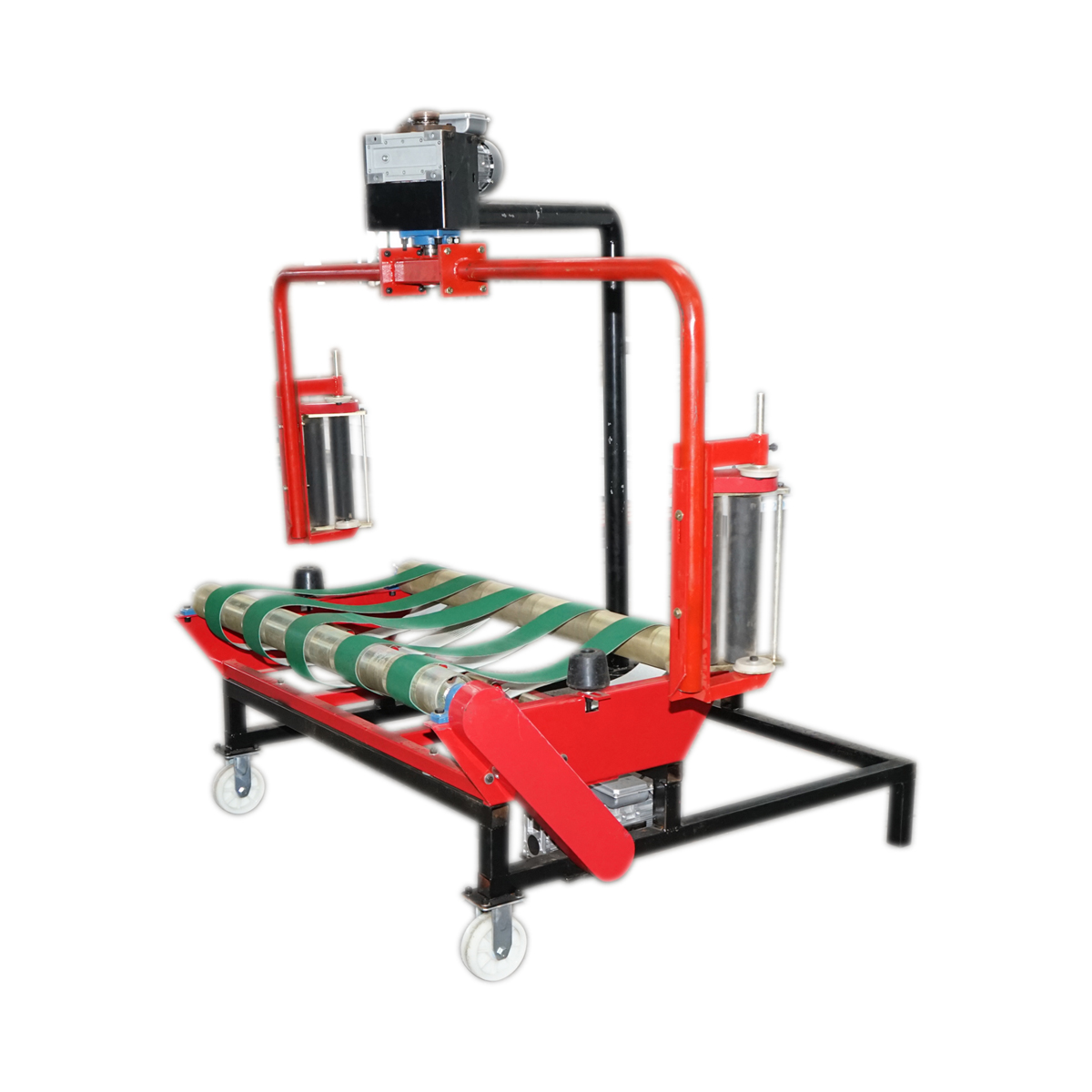 Masina infoliat baloti electrica 1220x805mm cu motor 0.7KW, 230V - imagine 2