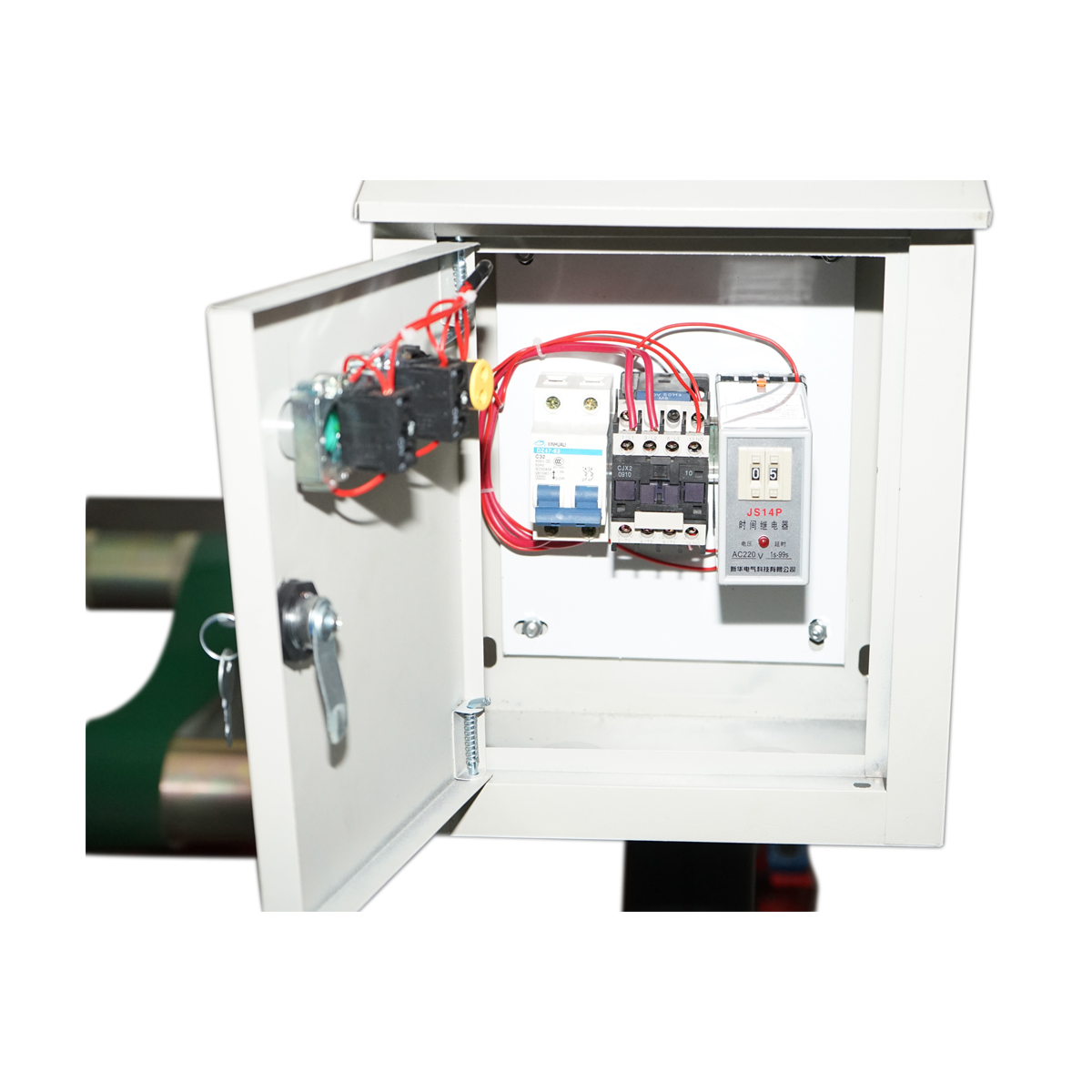 Masina infoliat baloti electrica 1220x805mm cu motor 0.7KW, 230V - imagine 7