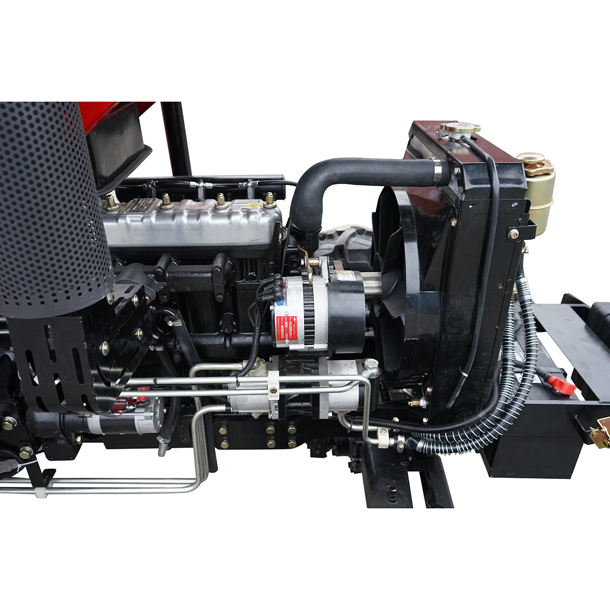 Tractor KONIG 504, 4x4 motor YTO 50HP cu parasolar, roti 6.50-16/11.2-28 - imagine 7