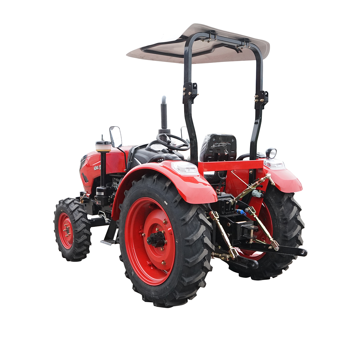 Tractor KONIG 504, 4x4 motor YTO 50HP cu parasolar, roti 6.50-16/11.2-28 - imagine 2