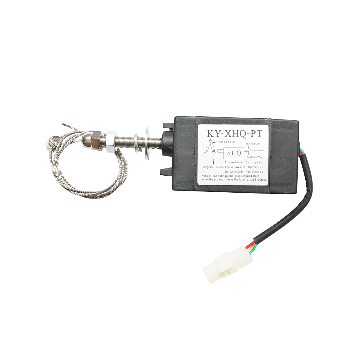 Telecomanda wireless pentru troliu Tractor Forestier cu mecanism de reglarea turatiei motor din telecomanda model A 12V - imagine 5