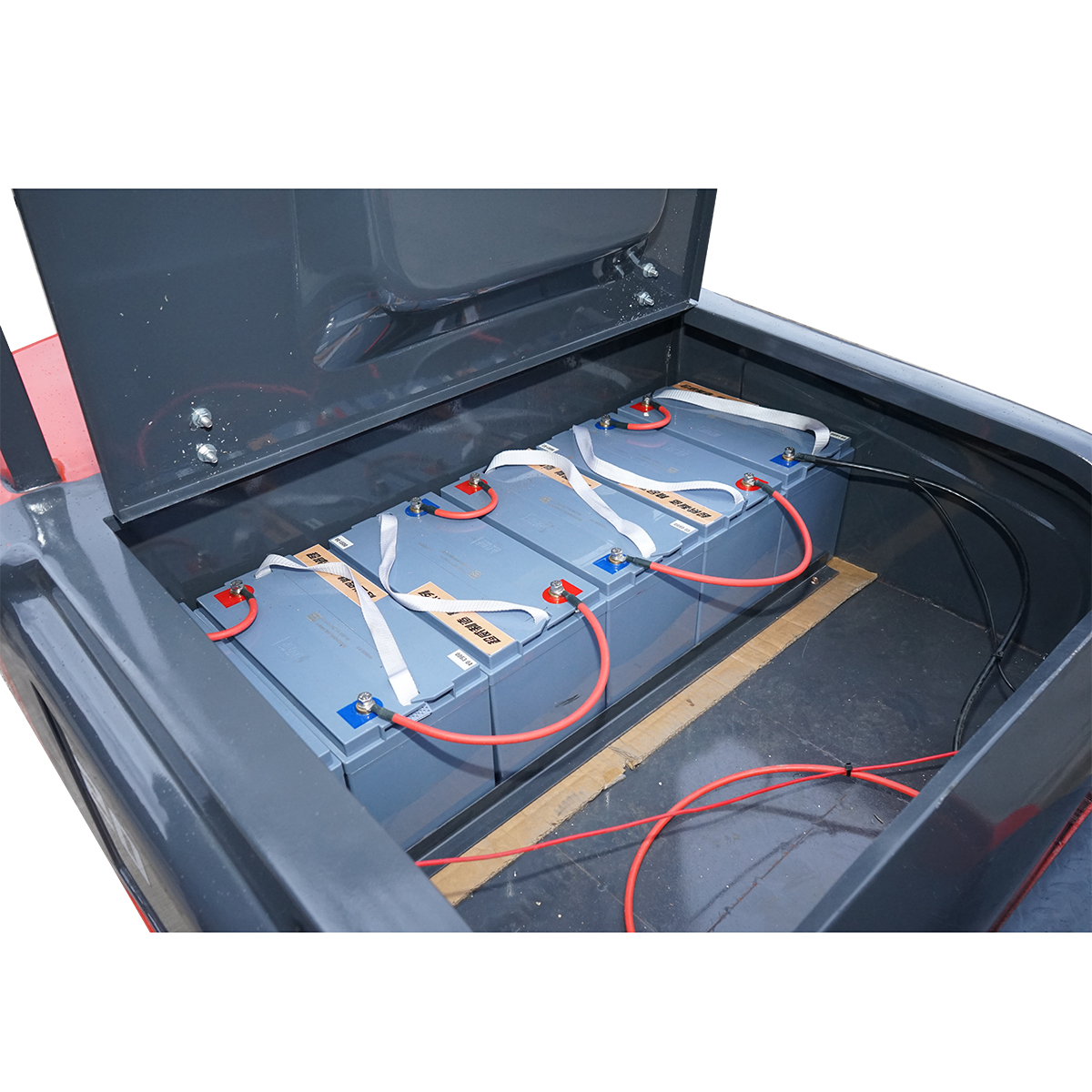 Stivuitor electric 2T duplex 3M, cu baterie 72V/100Ah cu translatie laterala THOR - imagine 10