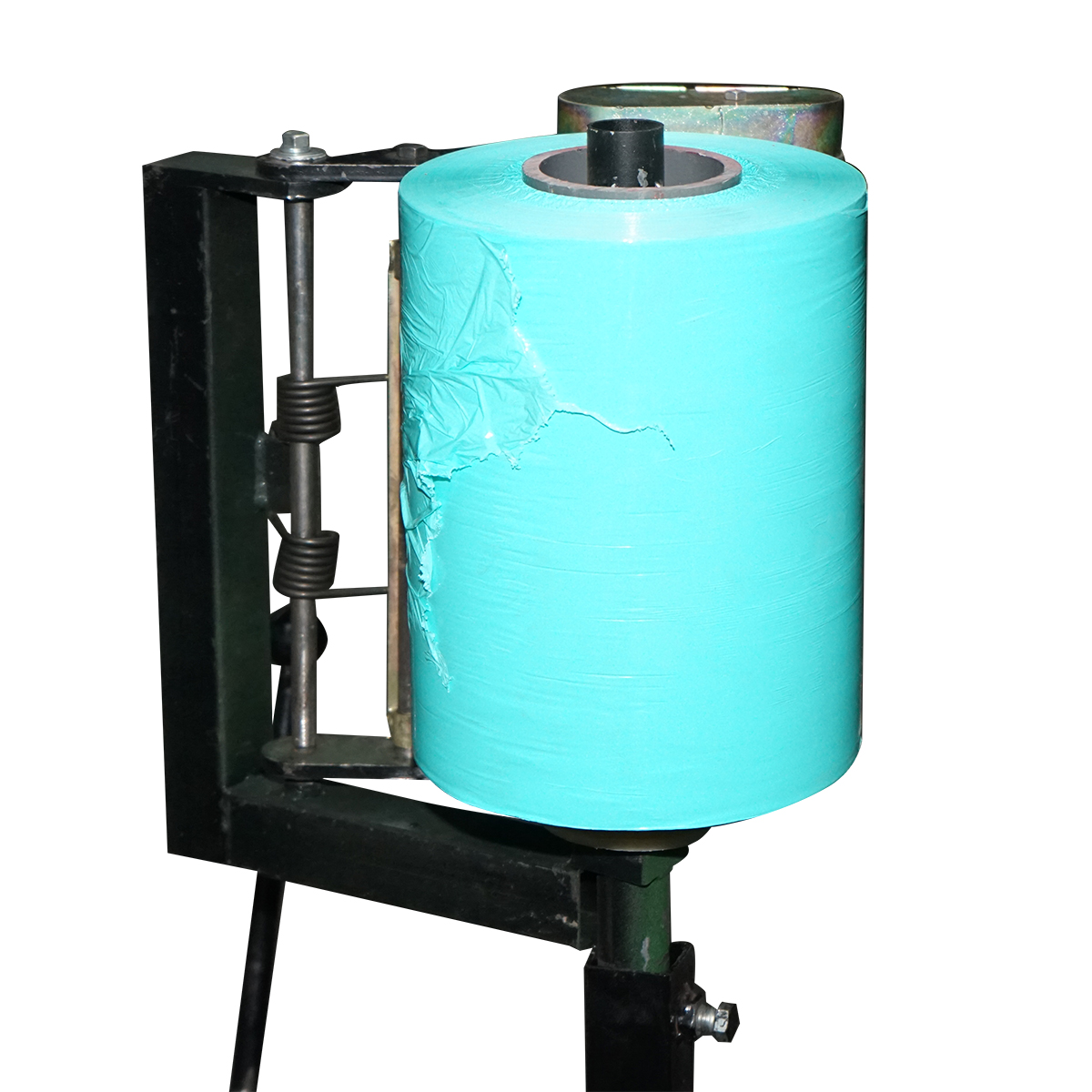 Masina infoliat baloti 500/610x700mm cu motor pe benzina HONDA GX160 4.8CP, pornire sfoara - imagine 7