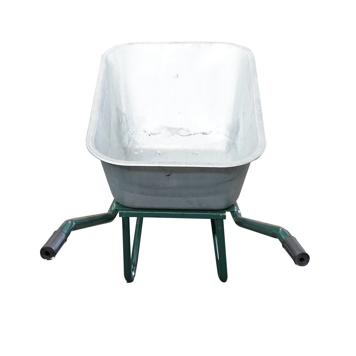 Roaba metalica 80L cu roata poliuretanic 350/8 si cuva galvanizata 880x600x270mm Thor - imagine 3