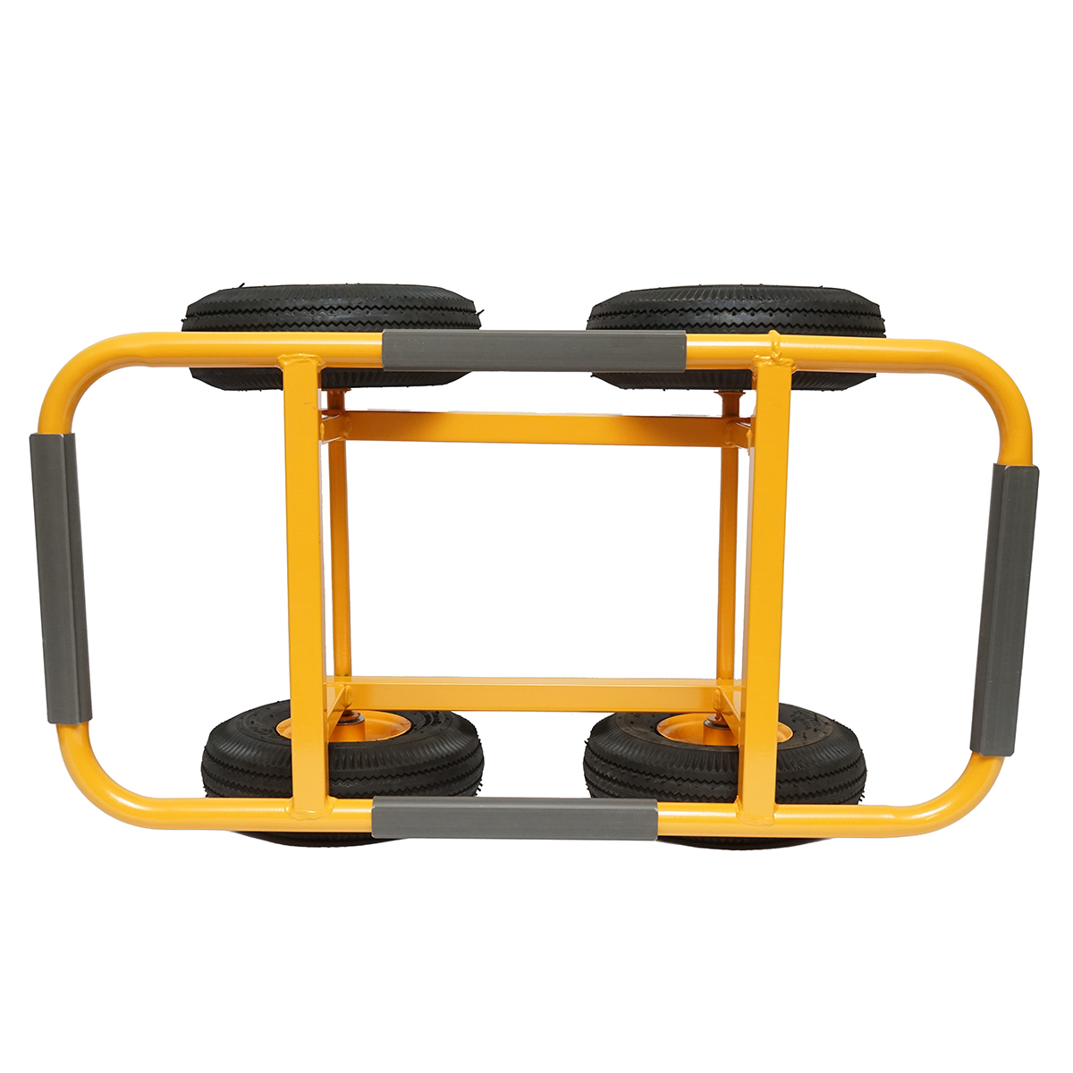 Carucior metalic 750x380mm cu roti pneumatice 250mm - imagine 6