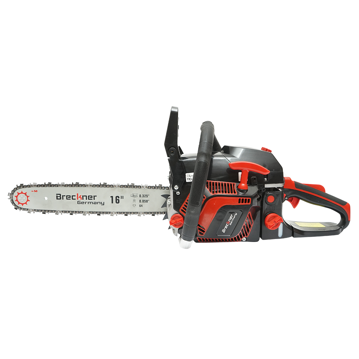 Motofierastrau, drujba 2 timpi, 52cc, 3CP, 8500rpm cu lama 16 inch(40cm) Breckner Germany - imagine 4