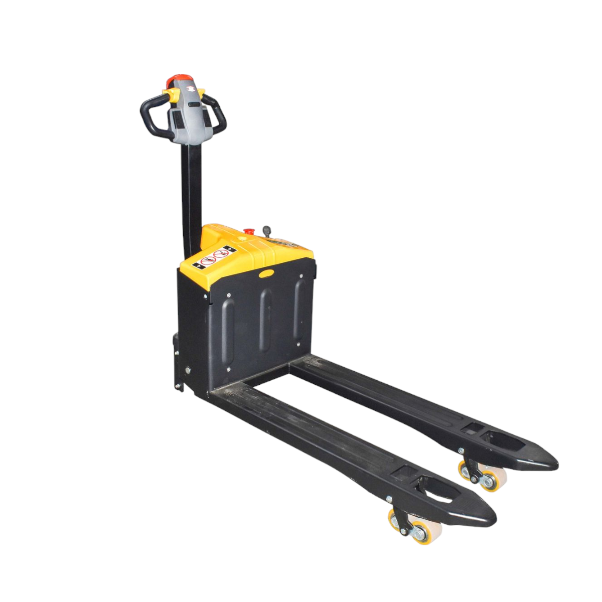 Transpalet electric 1.5T directie 0.65 kW, ridicare 0.84 kW, baterie 2x12V 55Ah 1150x560mm 162kg