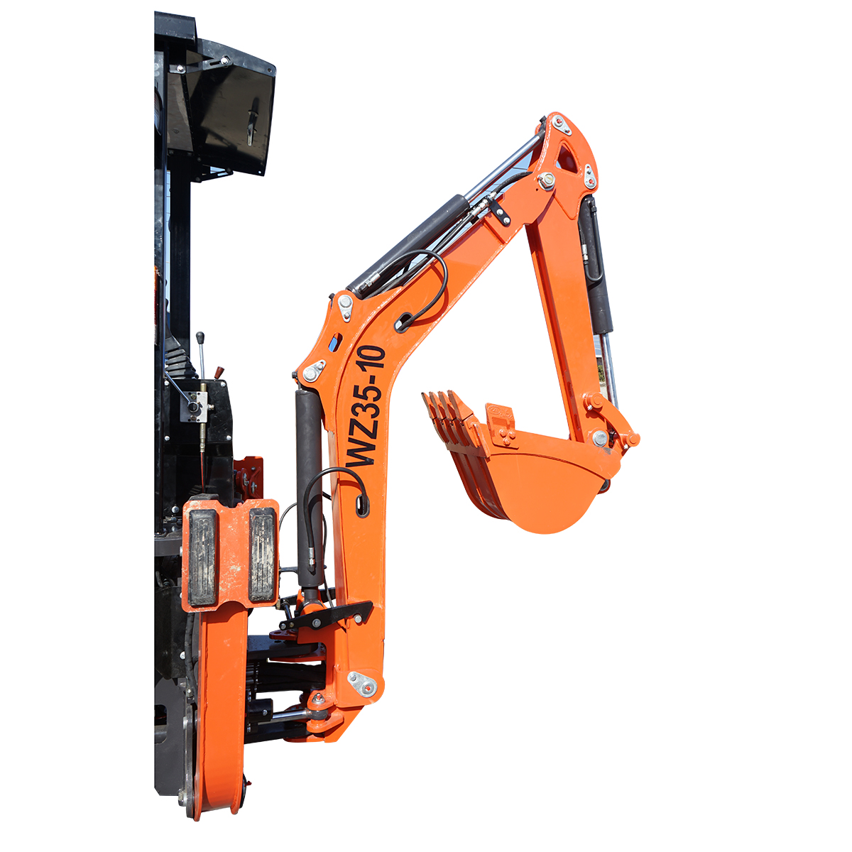 Buldoexcavator 3,5T, motor diesel 50CP, 2400RPM, 5600x1680x2730mm - imagine 5