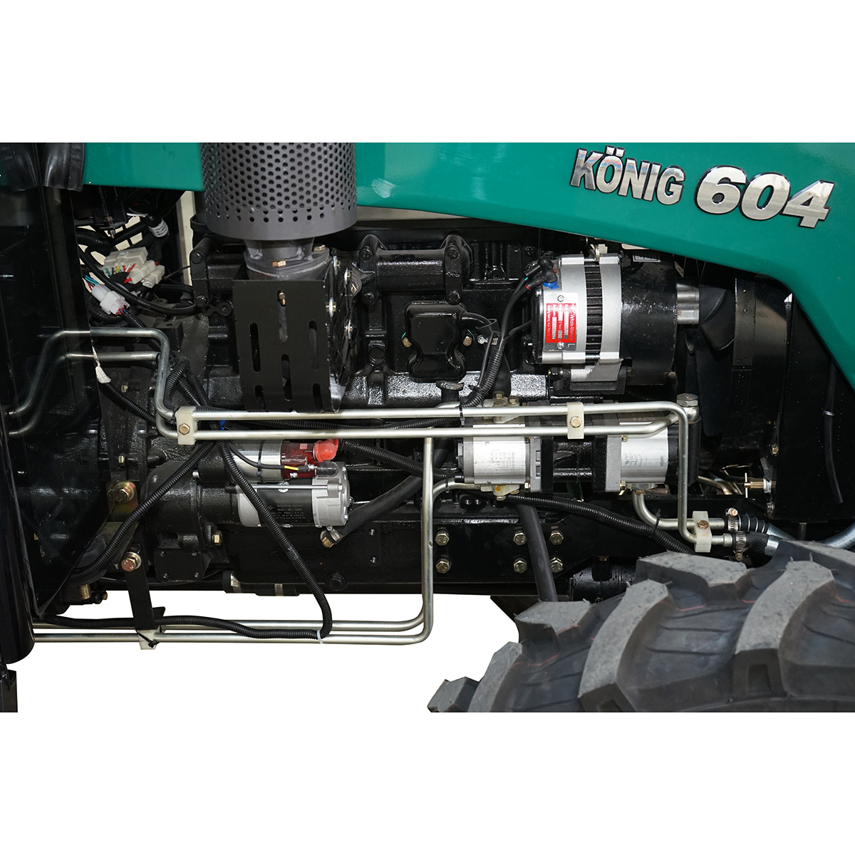 Tractor cu cabina 4x4, 60HP, roti 8.3-20/12.4-28 Konig 604 - imagine 5