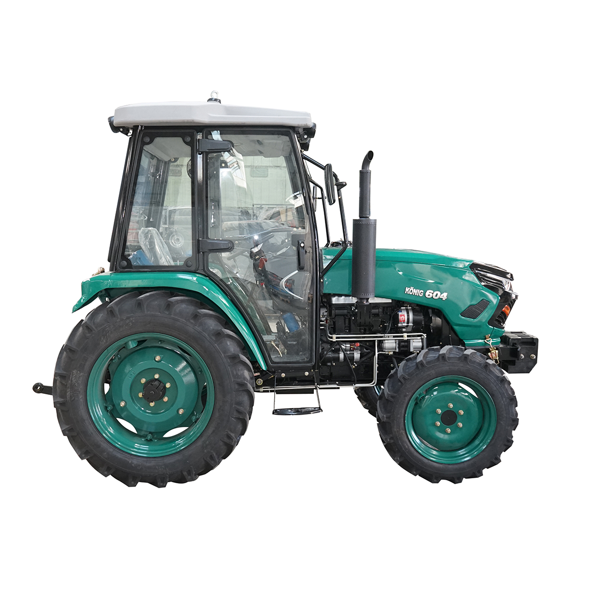 Tractor cu cabina 4x4, 60HP, roti 8.3-20/12.4-28 Konig 604 - imagine 4