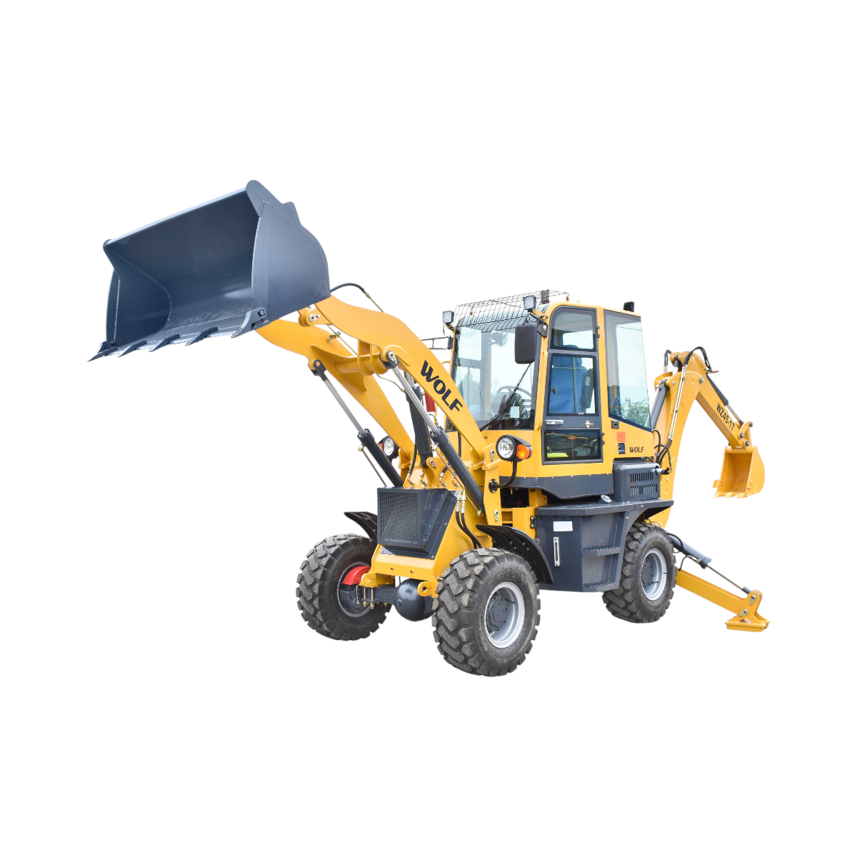 Buldoexcavator WOLF 1.6T, 52CP WZ45-17 - imagine 3