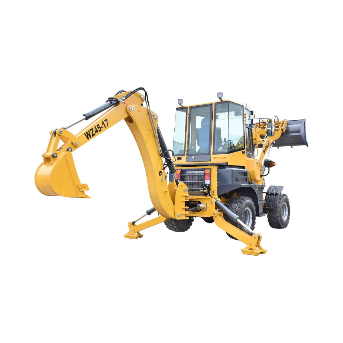 Buldoexcavator WOLF 1.6T, 52CP WZ45-17 - imagine 4