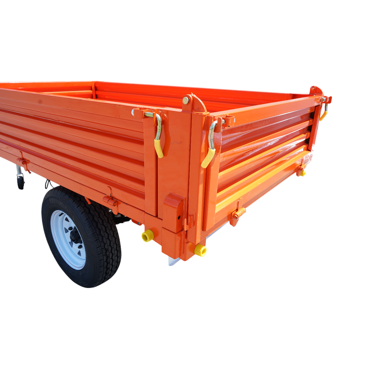 Remorca 1.5T basculabila cu instalatie electrica o singura osie si anvelope 185R14 - imagine 9