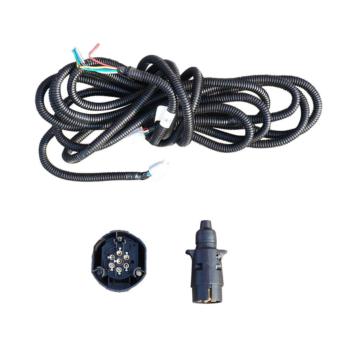 Remorca 1T basculabila cu instalatie electrica o singura osie si anvelope 185R14 - imagine 6