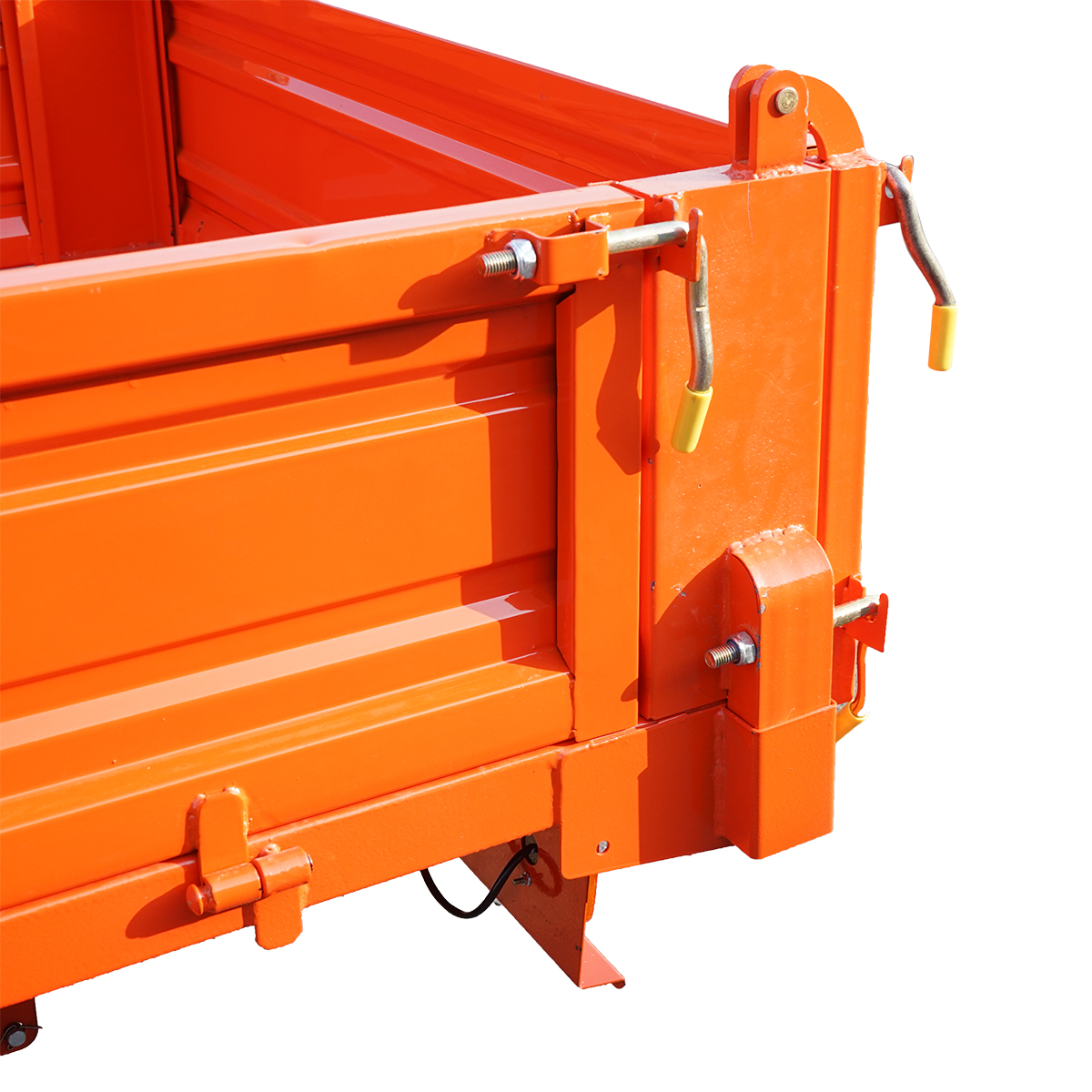 Remorca 1T basculabila cu instalatie electrica o singura osie si anvelope 185R14 - imagine 5