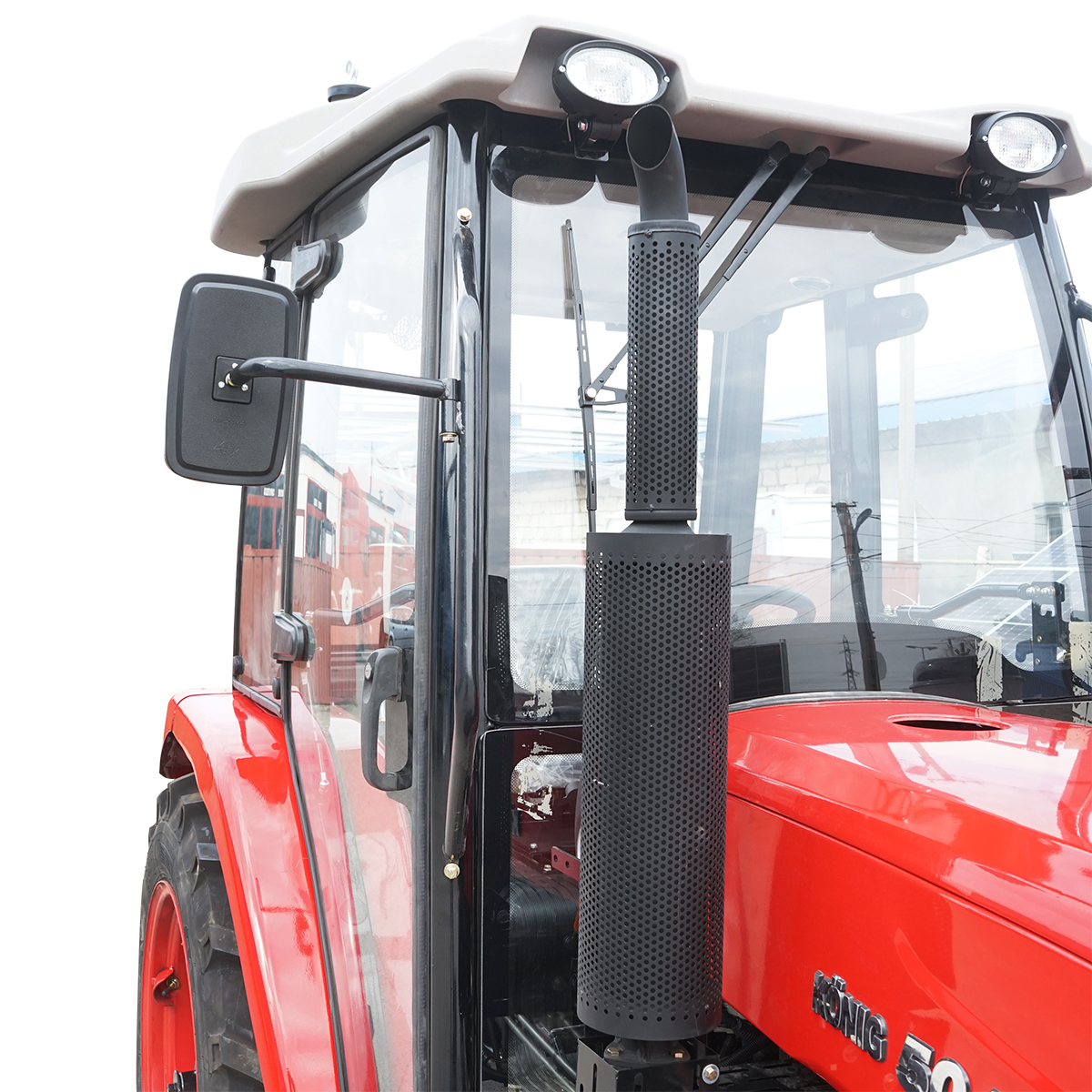 Tractor 4x4 cu cabina 50HP, motor YTO roti 6.50-16/11.2-24 seria 504 - imagine 6