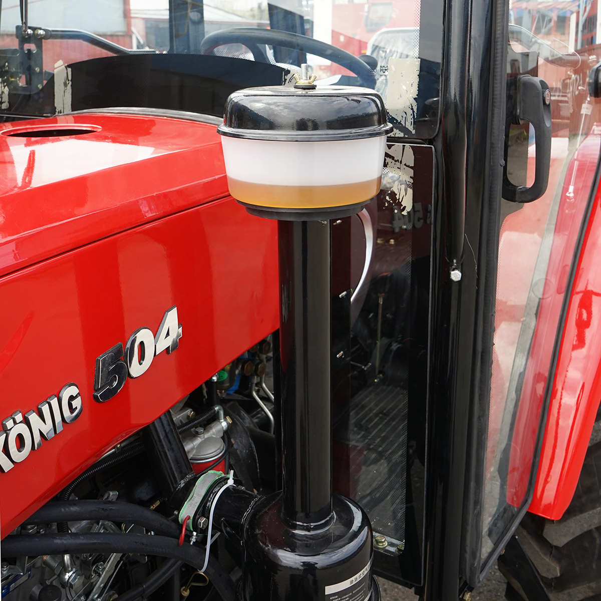 Tractor 4x4 cu cabina 50HP, motor YTO roti 6.50-16/11.2-24 seria 504 - imagine 7