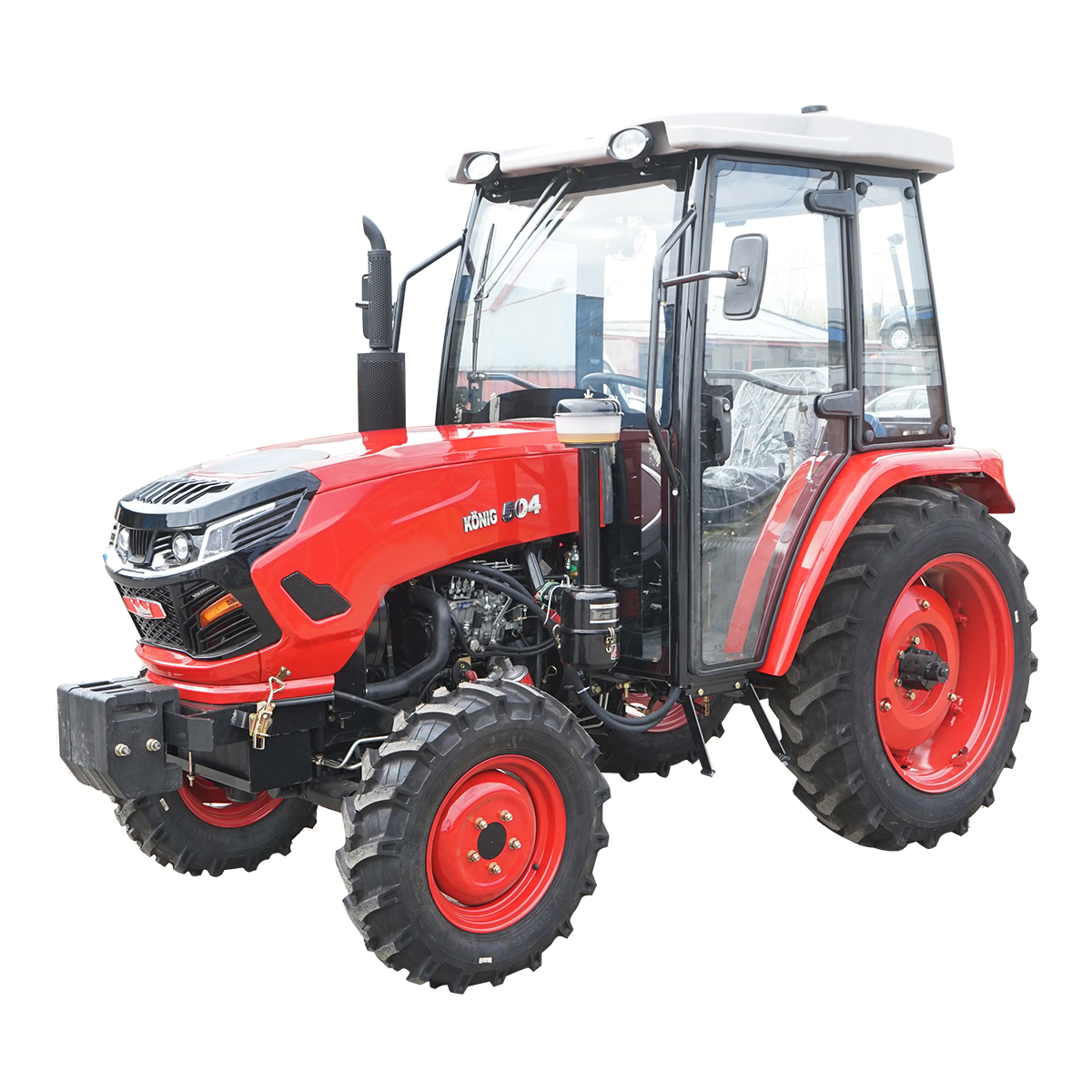 Tractor 4x4 cu cabina 50HP, motor YTO roti 6.50-16/11.2-24 seria 504
