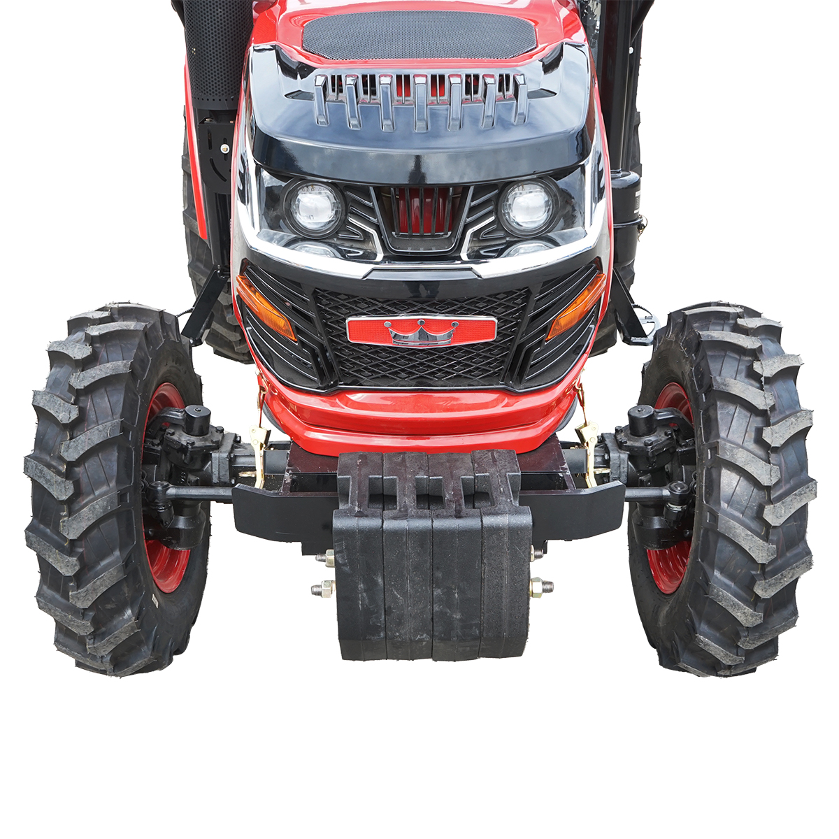 Tractor 4x4 cu cabina 50HP, motor YTO roti 6.50-16/11.2-24 seria 504 - imagine 5