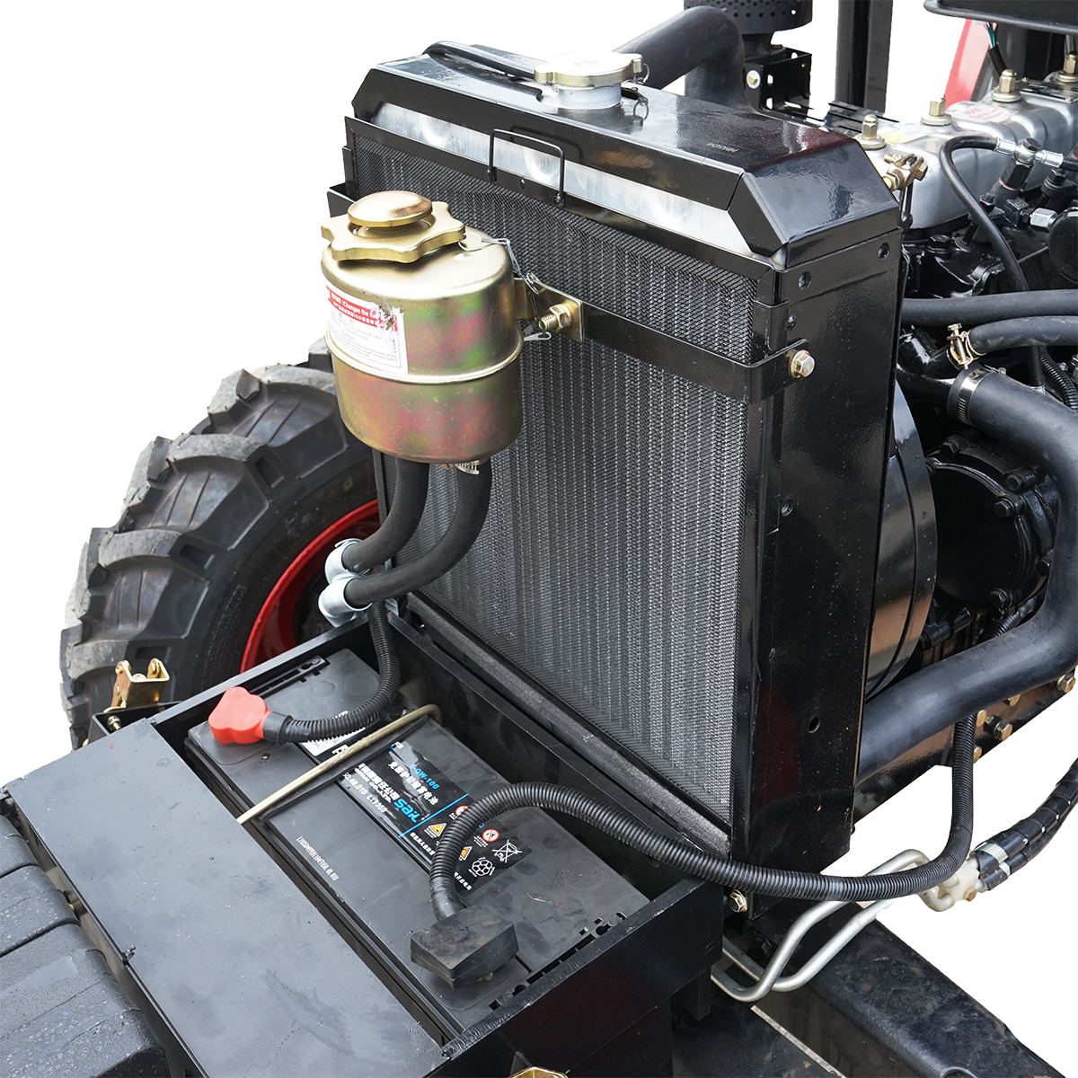 Tractor 4x4 cu cabina 50HP, motor YTO roti 6.50-16/11.2-24 seria 504 - imagine 8