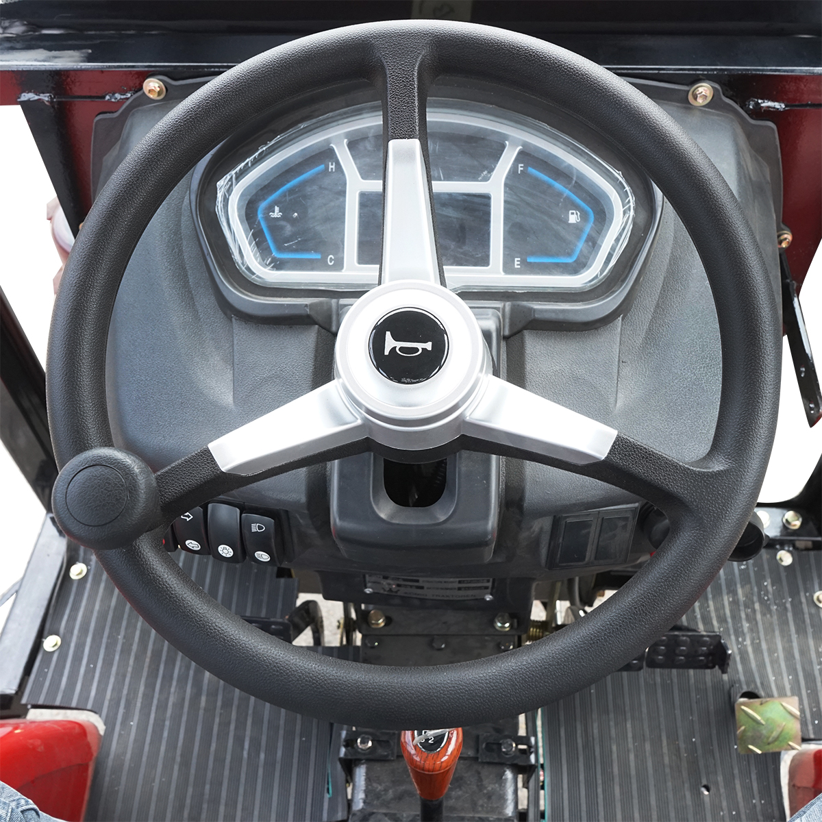 Tractor 4x4 cu cabina 50HP, motor YTO roti 6.50-16/11.2-24 seria 504 - imagine 11