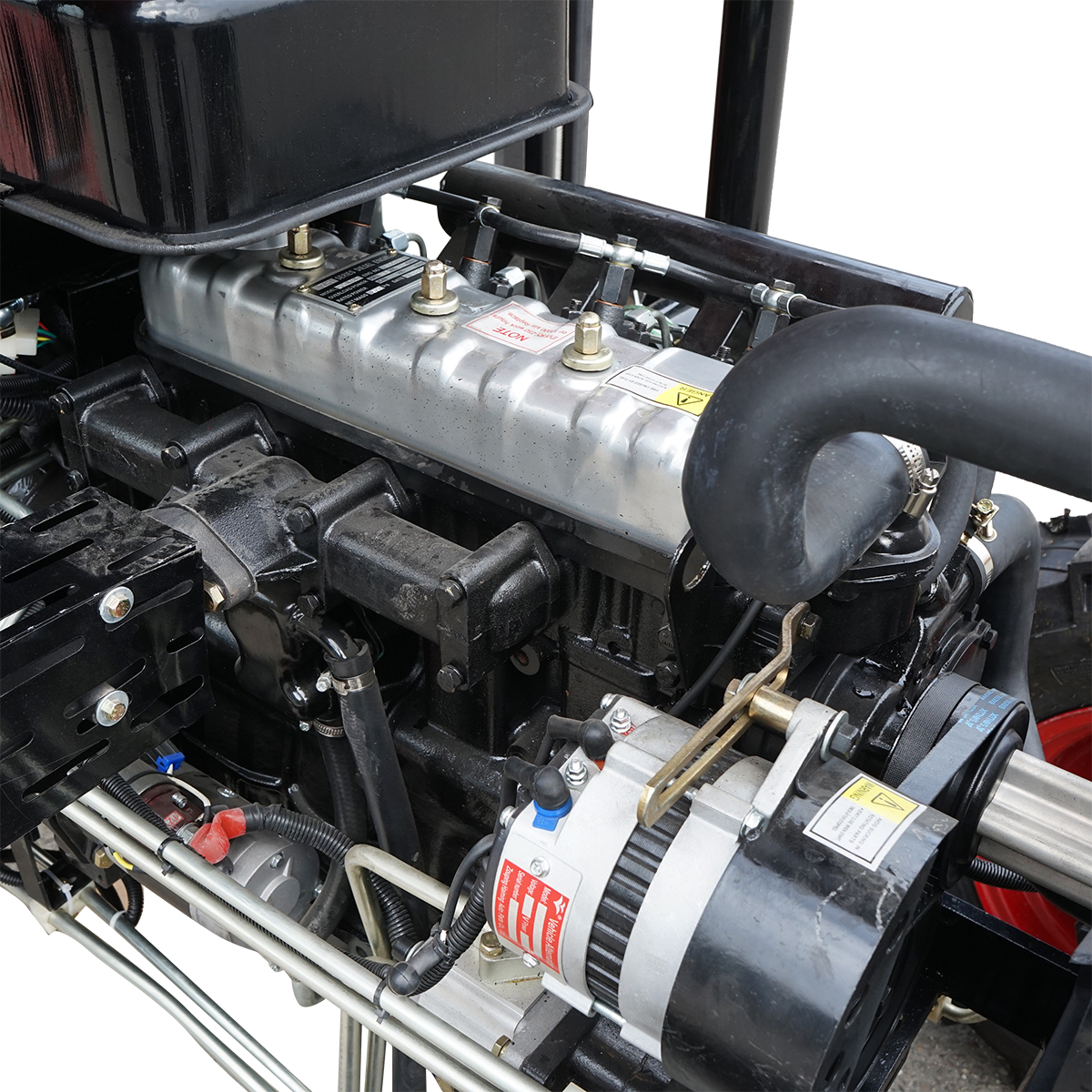 Tractor 4x4 cu cabina 50HP, motor YTO roti 6.50-16/11.2-24 seria 504 - imagine 9