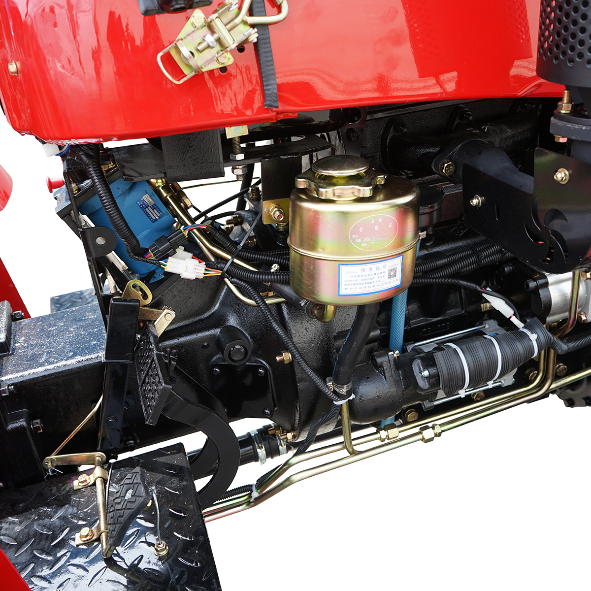 Tractor 25HP 4x4, rosu cu semicabina seria 244 - imagine 8