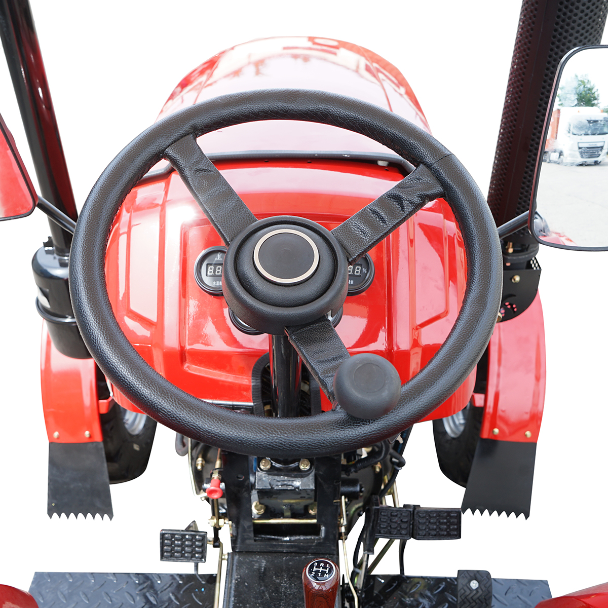 Tractor 25HP 4x4, rosu cu semicabina seria 244 - imagine 11